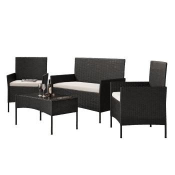 Rattan Möbel-Set PERGOLA