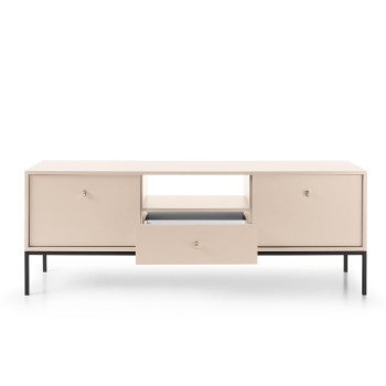 RTV-Schrank für TV DON BEIGE MRTV154 beige