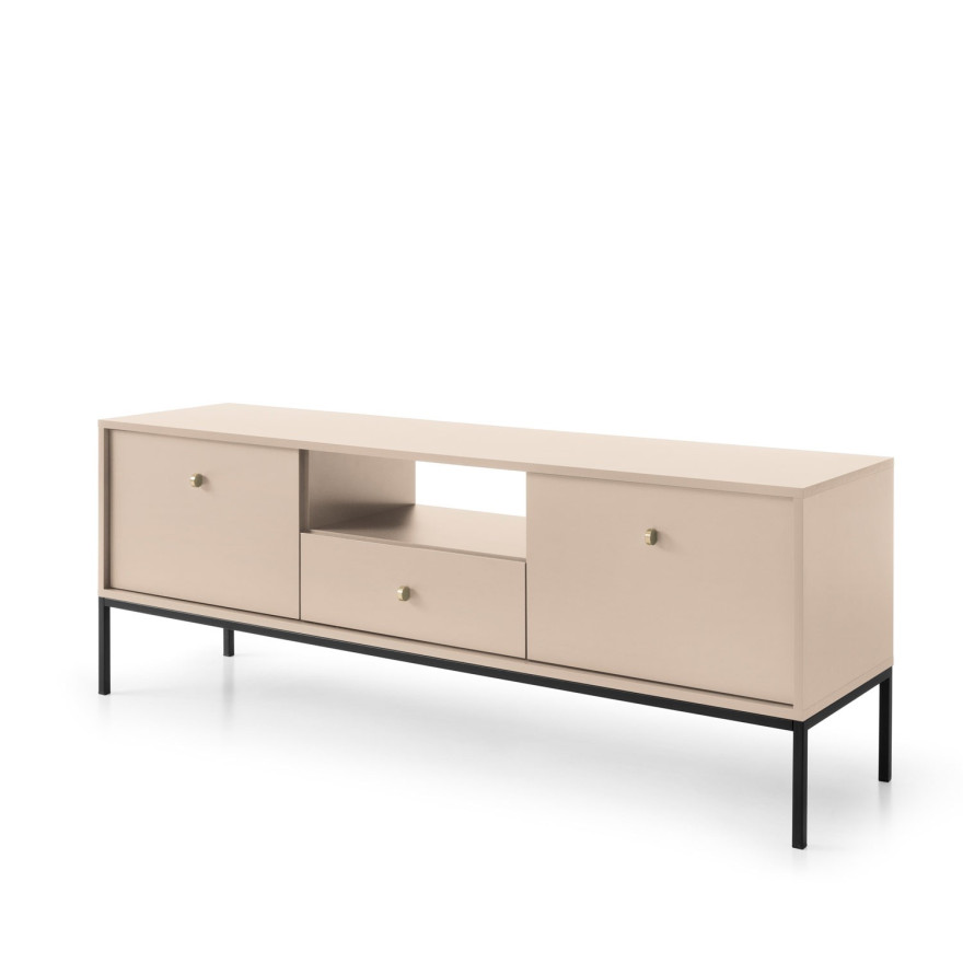 RTV-Schrank für TV DON BEIGE MRTV154 beige