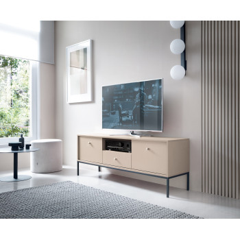 RTV-Schrank für TV DON BEIGE MRTV154 beige