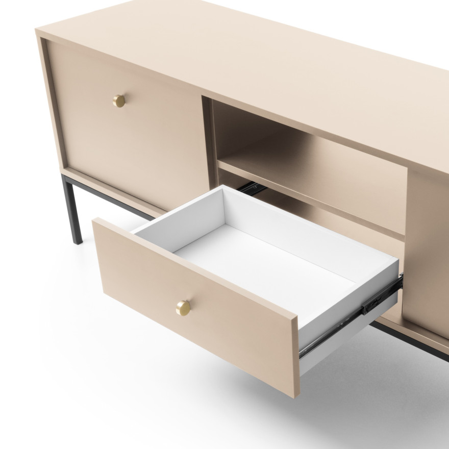 RTV-Schrank für TV DON BEIGE MRTV154 beige