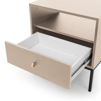 DON BEIGE Nachttisch MS54 beige