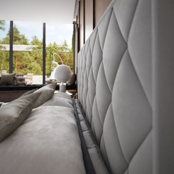 Łóżko tapicerowane AZURRO 140/160/180 z pojemnikiem