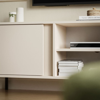 DELLE beige RTV Schrank 153 cm