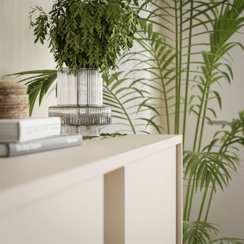 DELLE beige 103 cm Kommode mit Schublade
