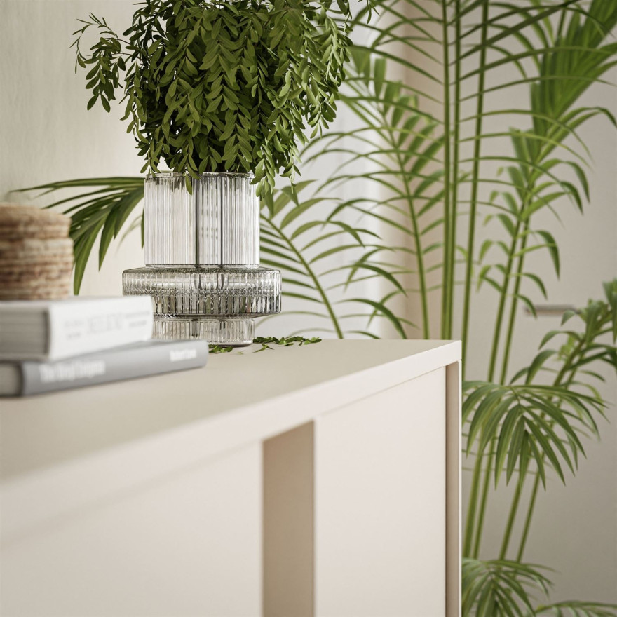 DELLE beige 103 cm Kommode mit Schublade