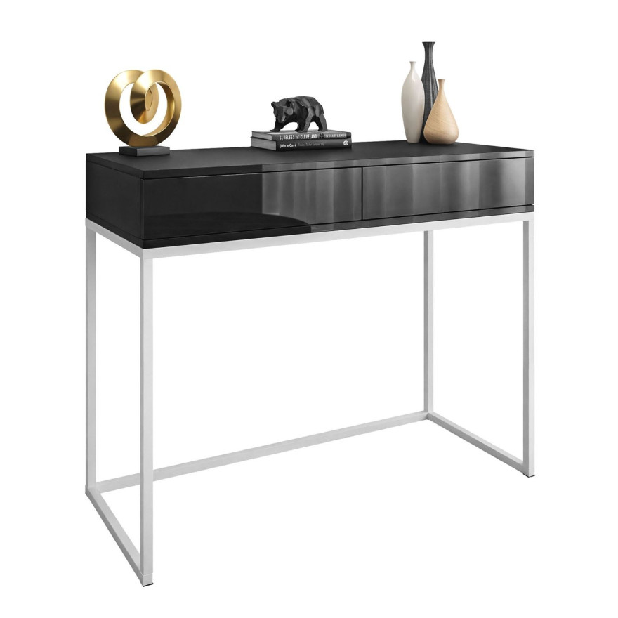 Konsolentisch BLANCO LOFT II Schwarz Hochglanz