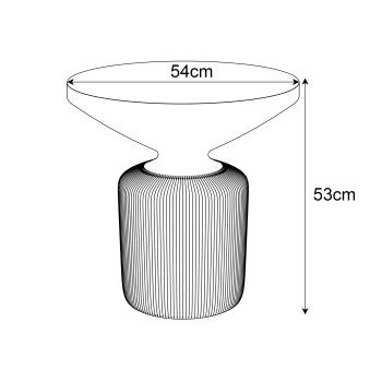 Runder Couchtisch ATHENA