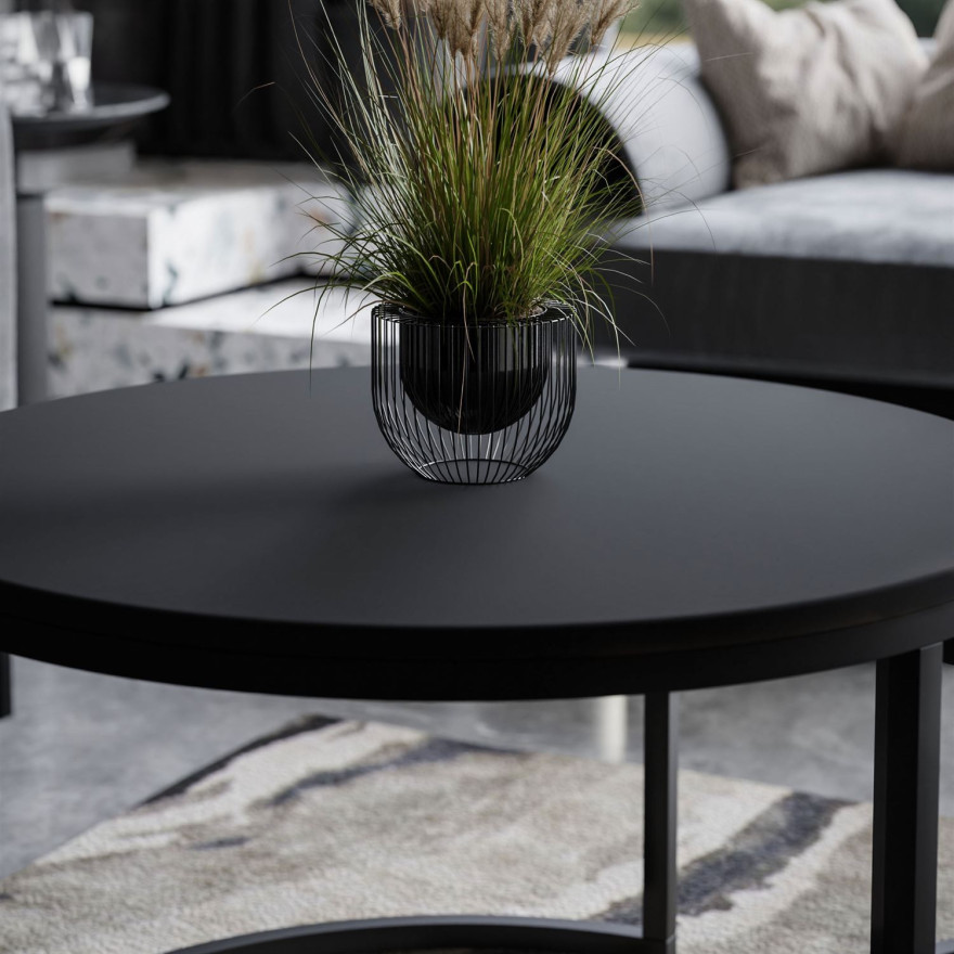 Runder Couchtisch CIRI MIX 2in1