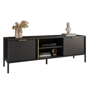 RTV Schrank LARETTO 153 cm anthrazit
