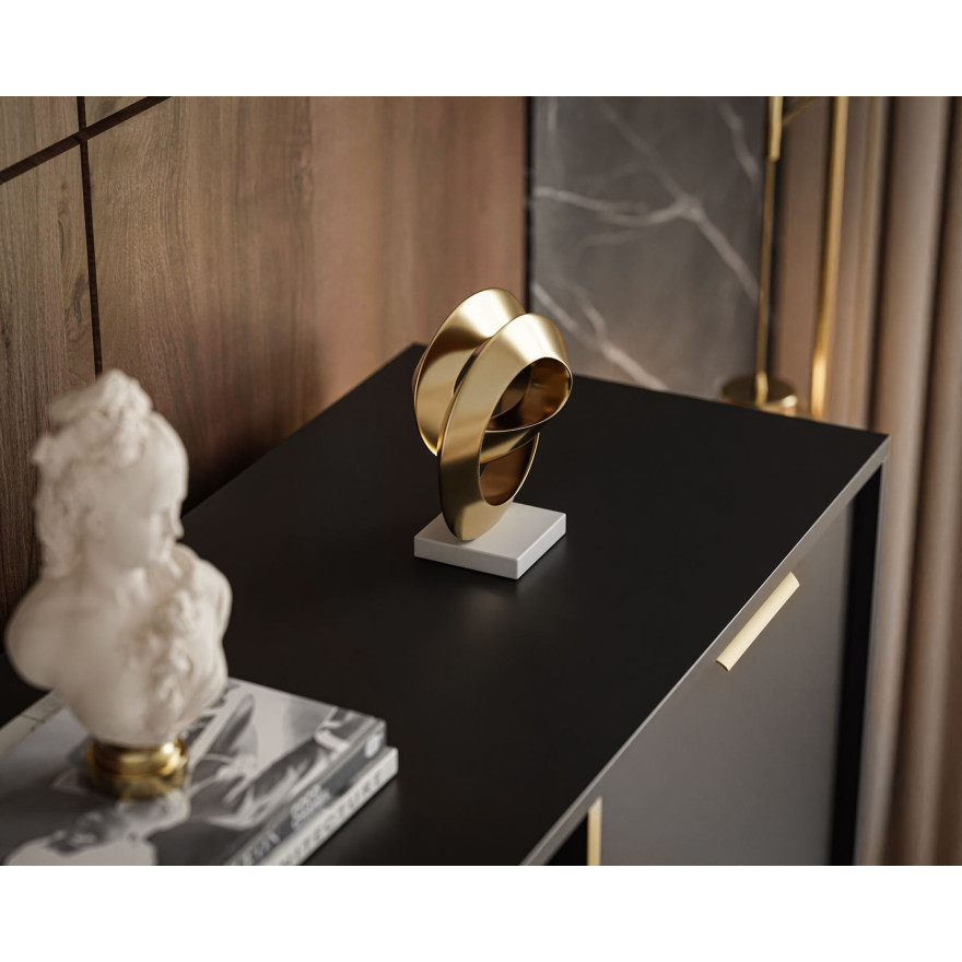 Hochkommode LARETTO 2D2S anthrazit