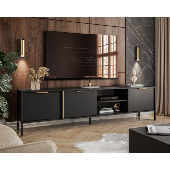 RTV Schrank LARETTO II 203 cm anthrazit