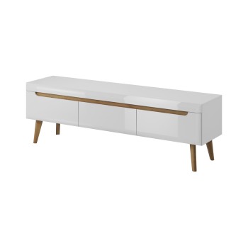 TV-Schrank Lowboard NORDICA 160 mit Hochglanz