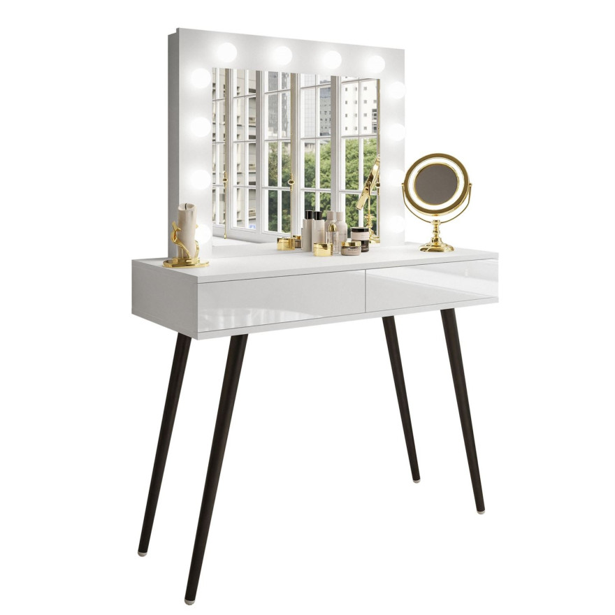 Schminktisch SIENNA LOFT mit Schubladen