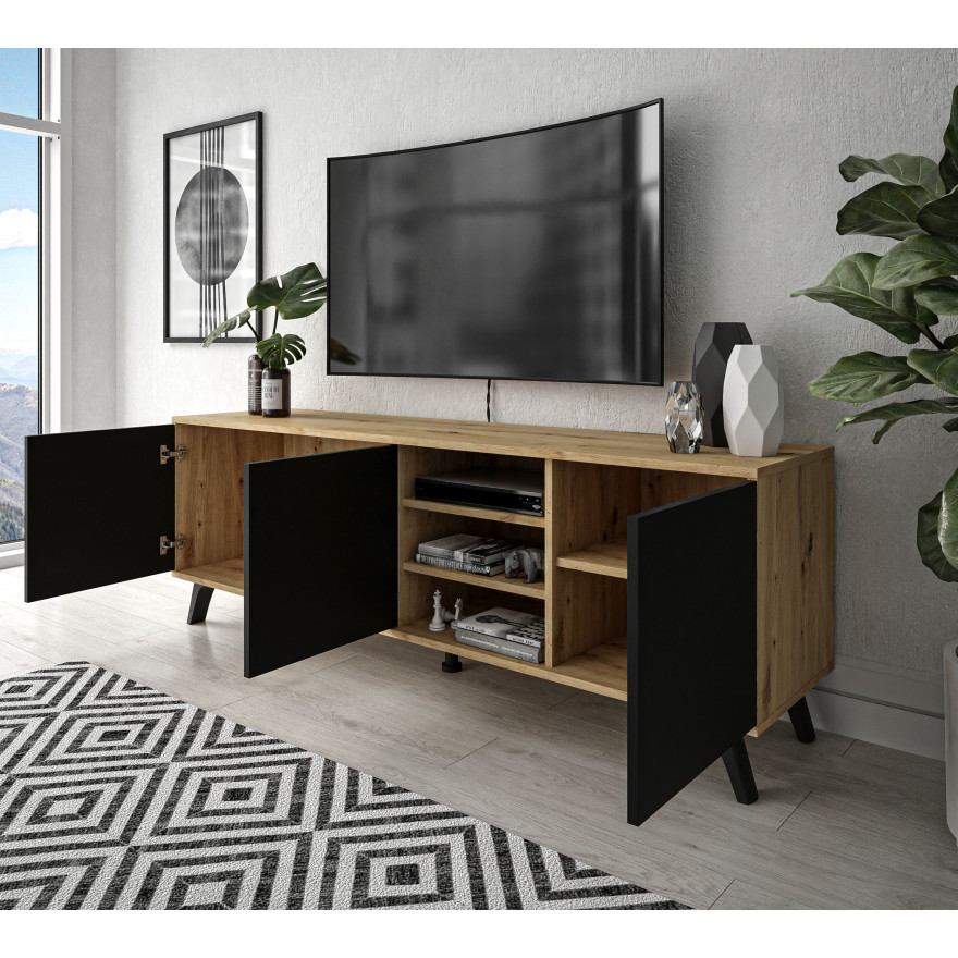 TV-Schrank SANAYI III Artisan Eiche