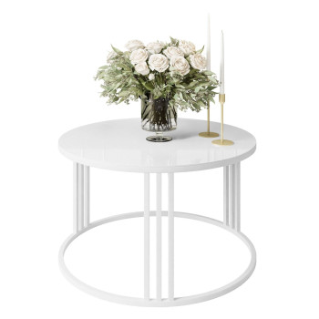 Runder Couchtisch LORI GLASS