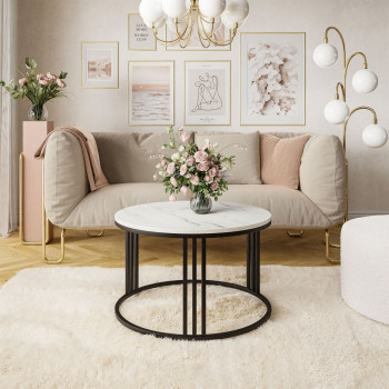 Runder Couchtisch LORI LEVANTO