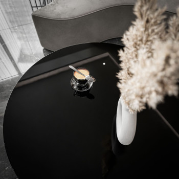 Runder Couchtisch LORI MIX Hochglanz