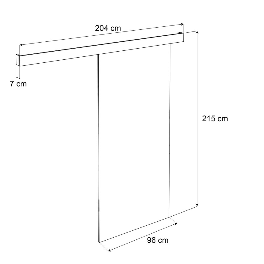 Schiebetür YORK MATT