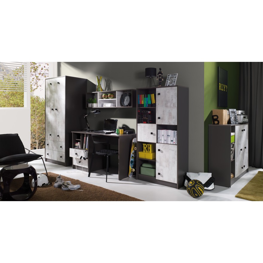 Regal mit Ablagen DIEGO IV graphit