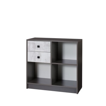 Regal mit Schubladen DIEGO V graphit
