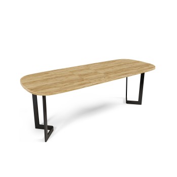 PANAMA Klapptisch mit Metallbeinen