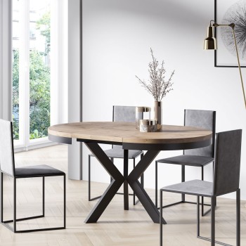 Runder Klapptisch EDISON