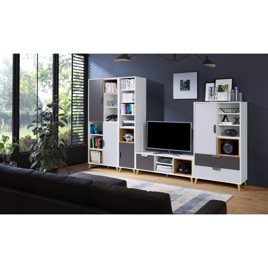 BRUNO Kleiderschrank mit Schubladen