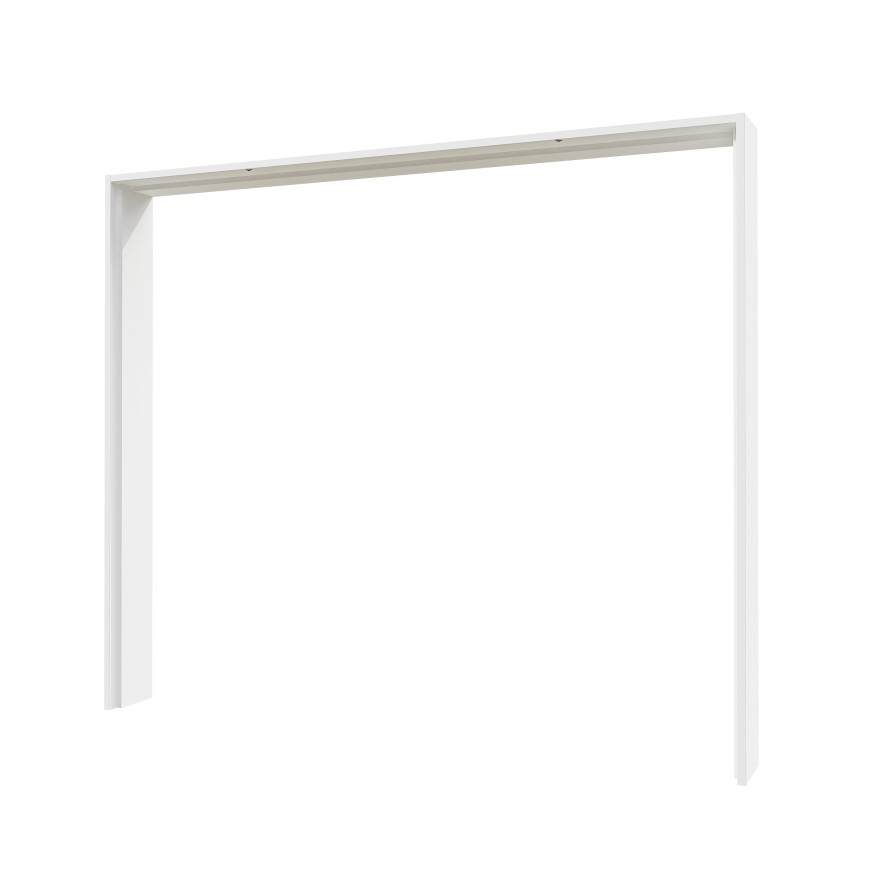 AURA PLUS Schiebeschrank, weiß Hochglanz mit Erweiterung