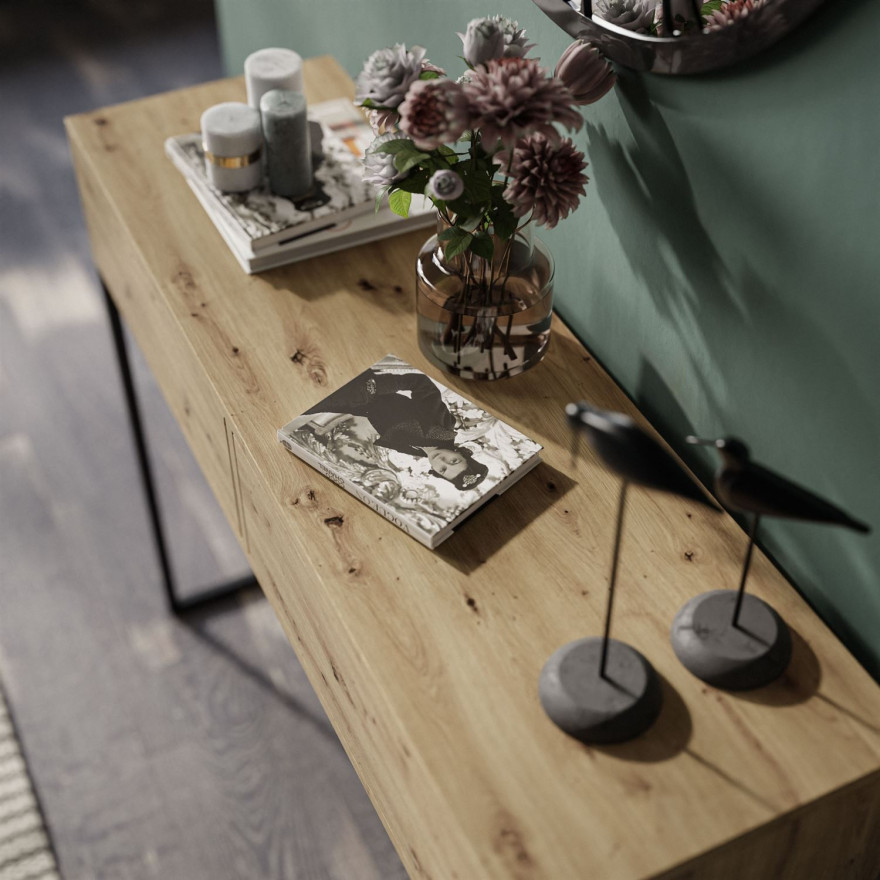 ARCADE Konsole mit Schubladen Eiche artisan ARCADE Konsole mit Schubladen Eiche artisan