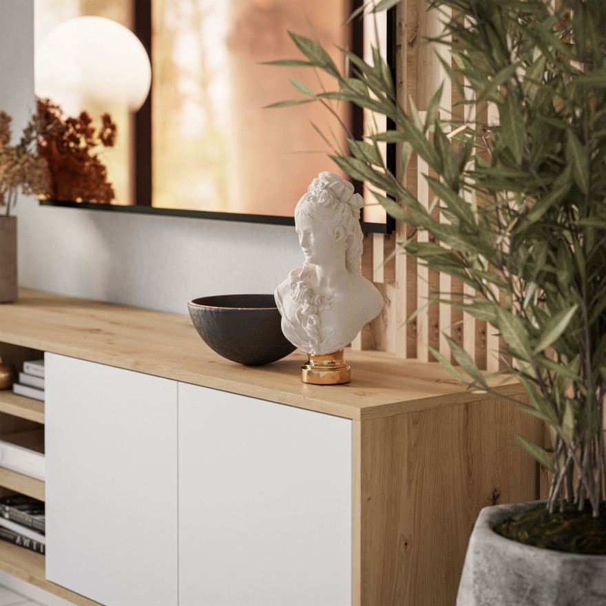 RTV SANAYI Hängeschrank Eiche Artisan