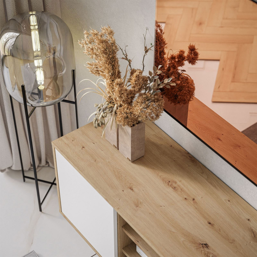 RTV SANAYI Hängeschrank Eiche Artisan