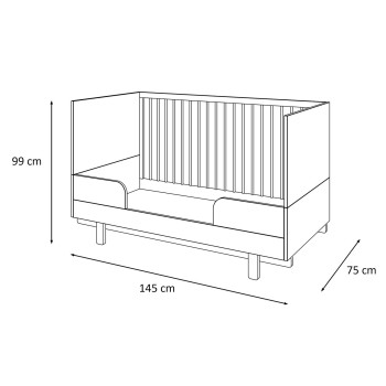 BASIC Kinderbettchen