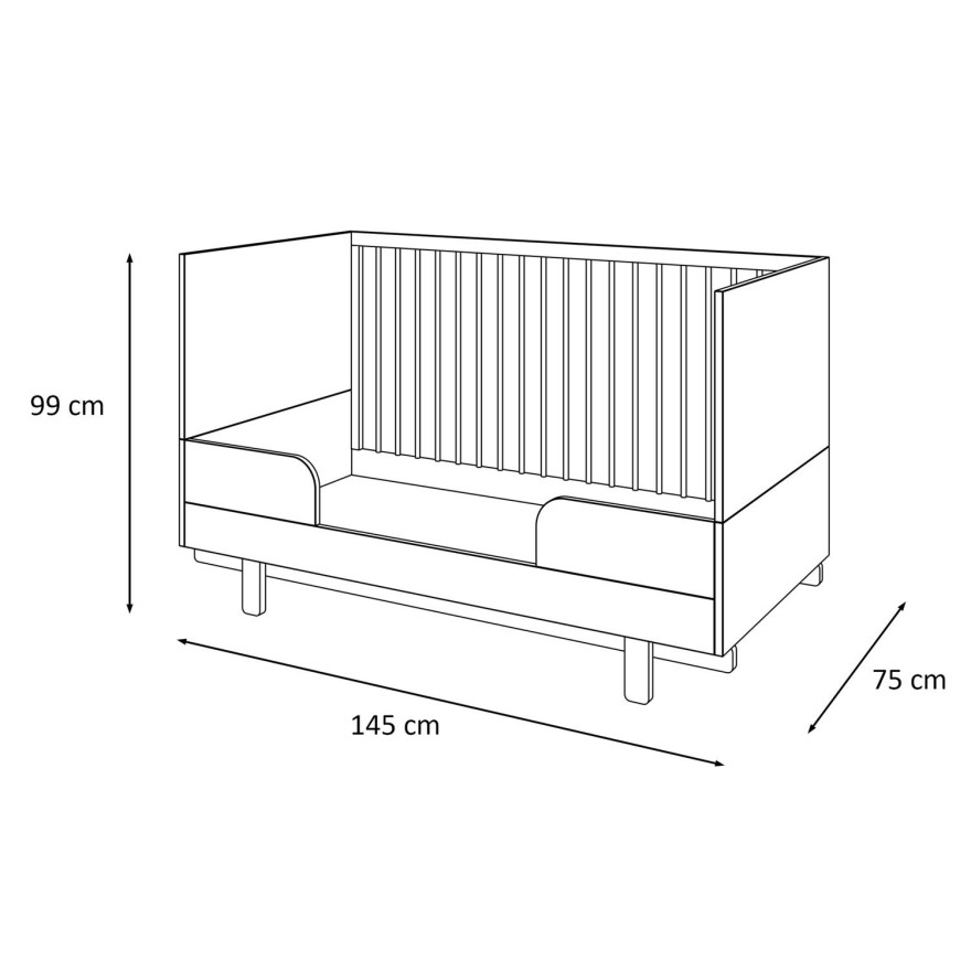 BASIC Kinderbettchen