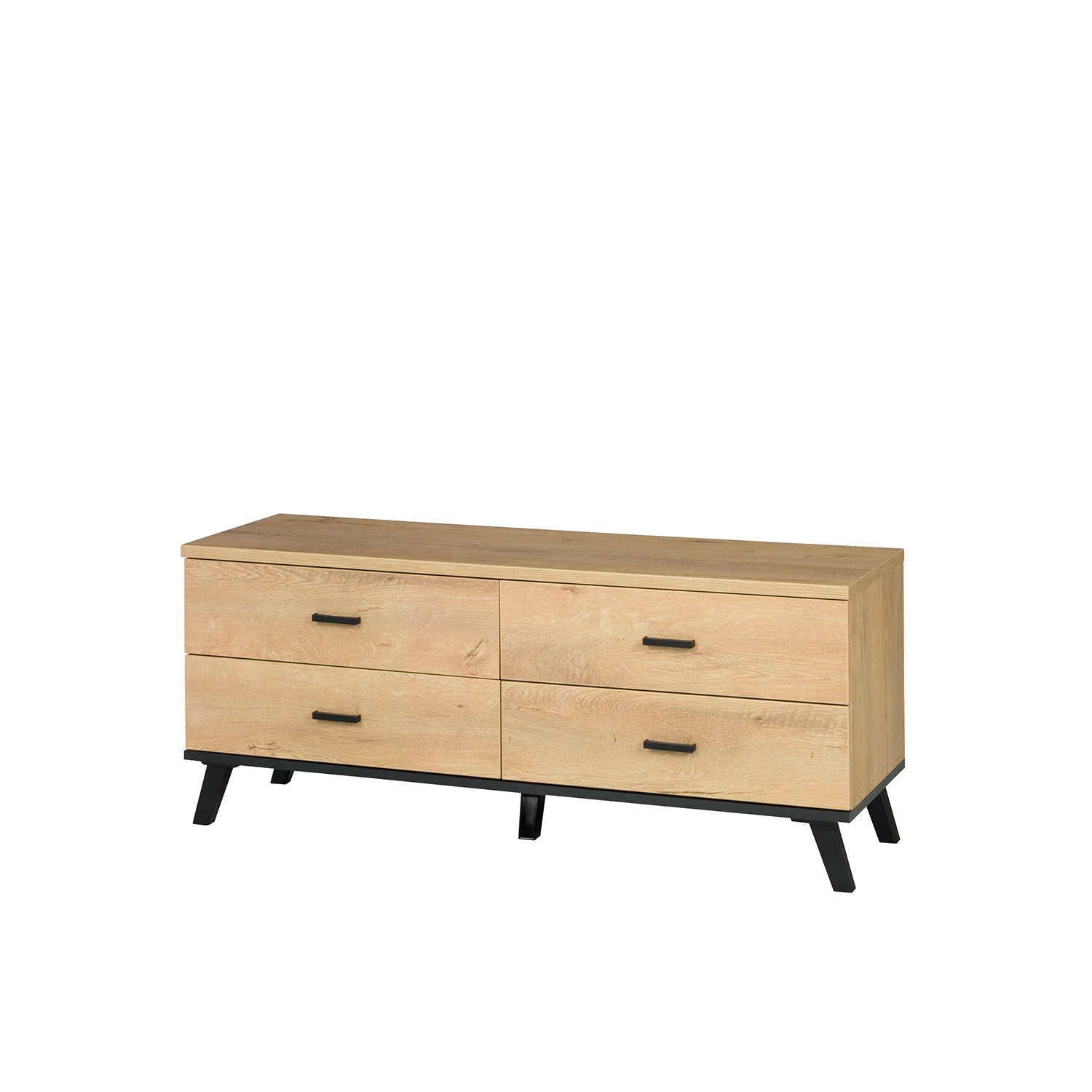 RTV Schrank JOEL 121 cm Eiche lefkas