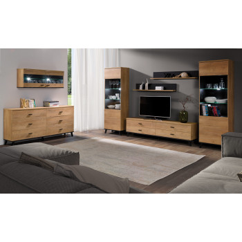 RTV Schrank JOEL II 181 cm Eiche lefkas