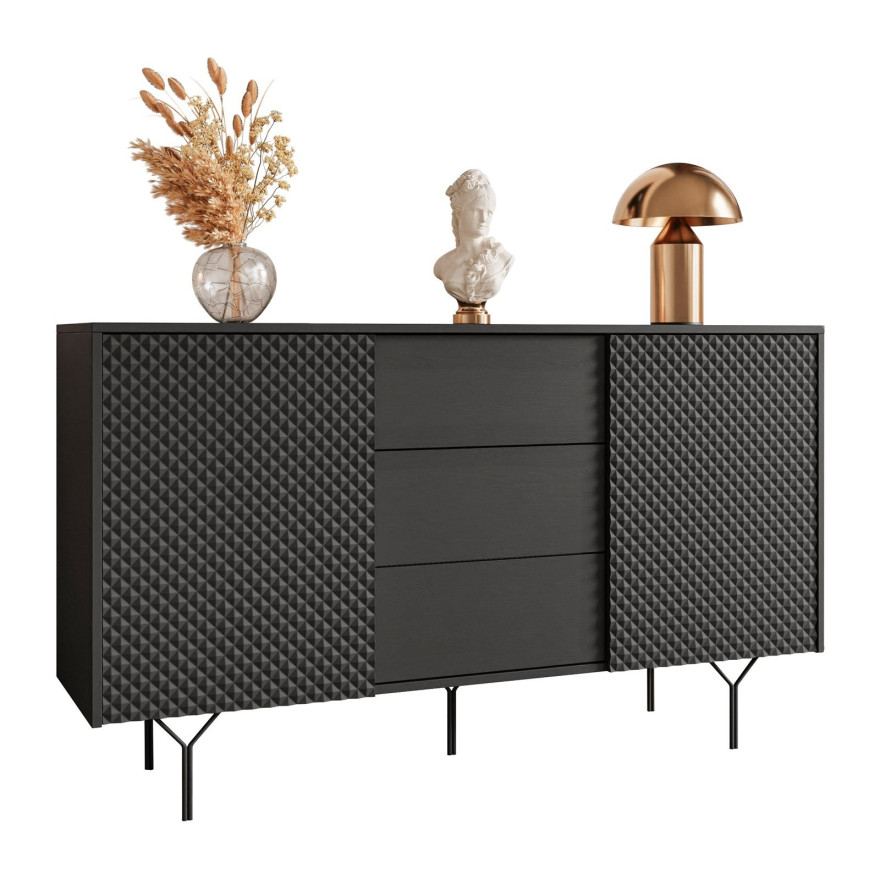 Zweitürige Kommode RICHMOND 2D KSZ144 mit Schubladen