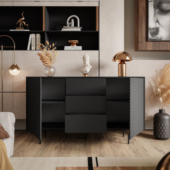 Zweitürige Kommode RICHMOND 2D KSZ144 mit Schubladen