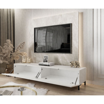 RTV Schrank COLETTE IV 175 cm weiß hochglanz