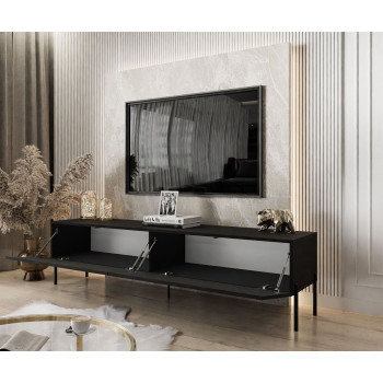 RTV Schrank COLETTE II 175 cm mattschwarz