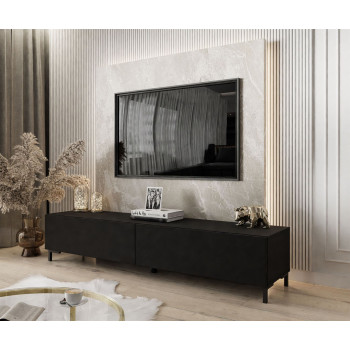 RTV Schrank COLETTE IV 175 cm mattschwarz