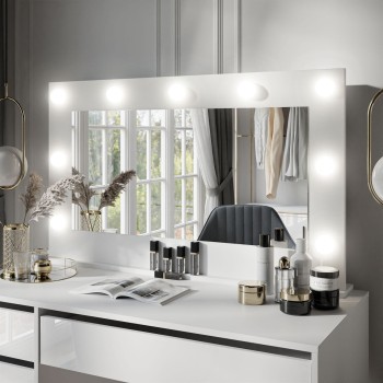 Spiegel mit Beleuchtung GLAMOUR