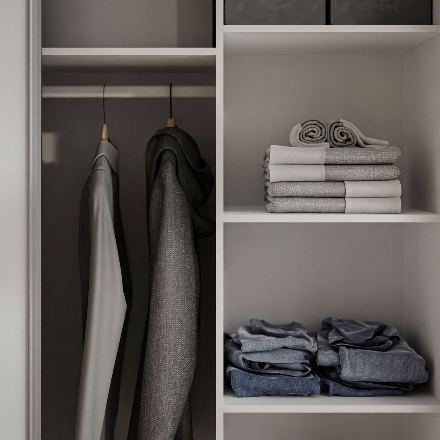 Kleiderschrank BASTER II 200 cm mit Spiegel und Schiebetürenschrank