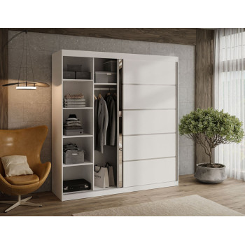 Kleiderschrank BASTER PLUS 200 cm Schiebetürenschrank