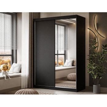 Kleiderschrank CAMARO II 150 cm mit Spiegel Schiebetürenschrank Kleiderschrank CAMARO II 150 cm mit Spiegel Schiebetürenschrank