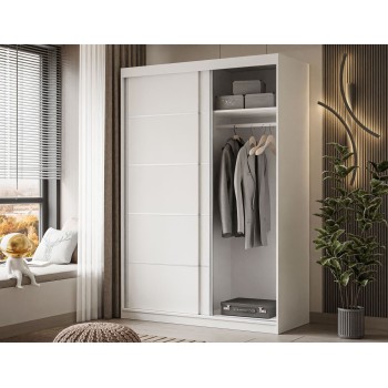 Kleiderschrank CAMARO II PLUS 150 cm mit Spiegel Schiebetürenschrank