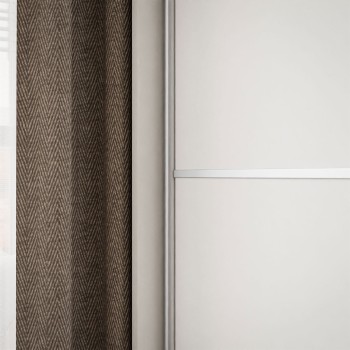 Kleiderschrank CAMARO II PLUS 150 cm mit Spiegel Schiebetürenschrank