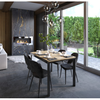 Ausziehbarer Tisch ART LOFT 125-302 cm