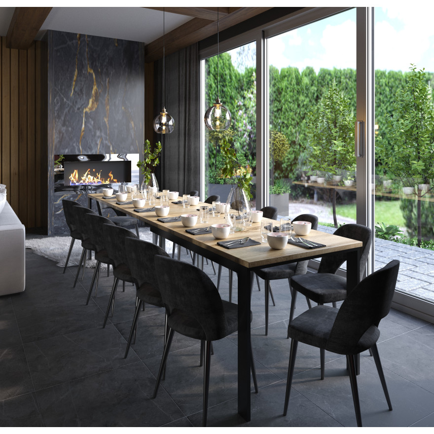 Ausziehbarer Tisch ART LOFT 125-302 cm