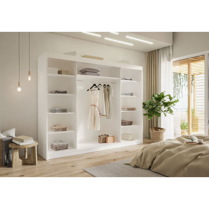 Dreitüriger Schiebeschrank DELMA II 250 cm